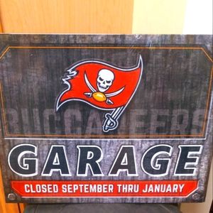 NFL Tampa Bay Buccaneers Metal Sign